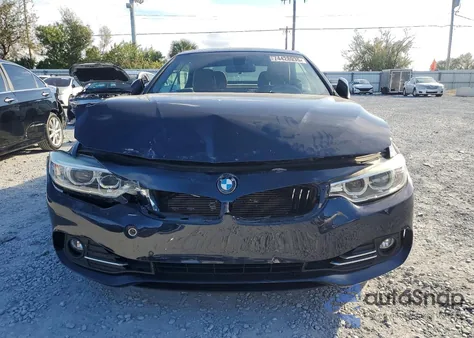 2015 BMW 428 I z USA, uszkodzony, nr VIN WBA3V5C5XFP751624